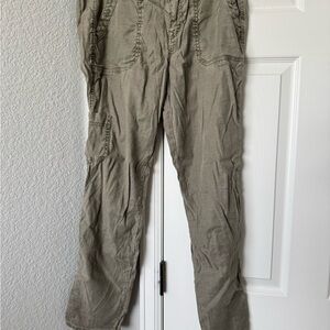 Level 99 Green Cargo Pants Relaxed Fit